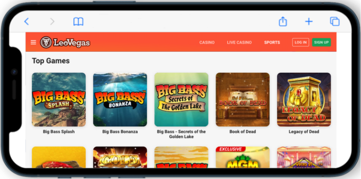 LeoVegas Casino $10 Minimum Deposit